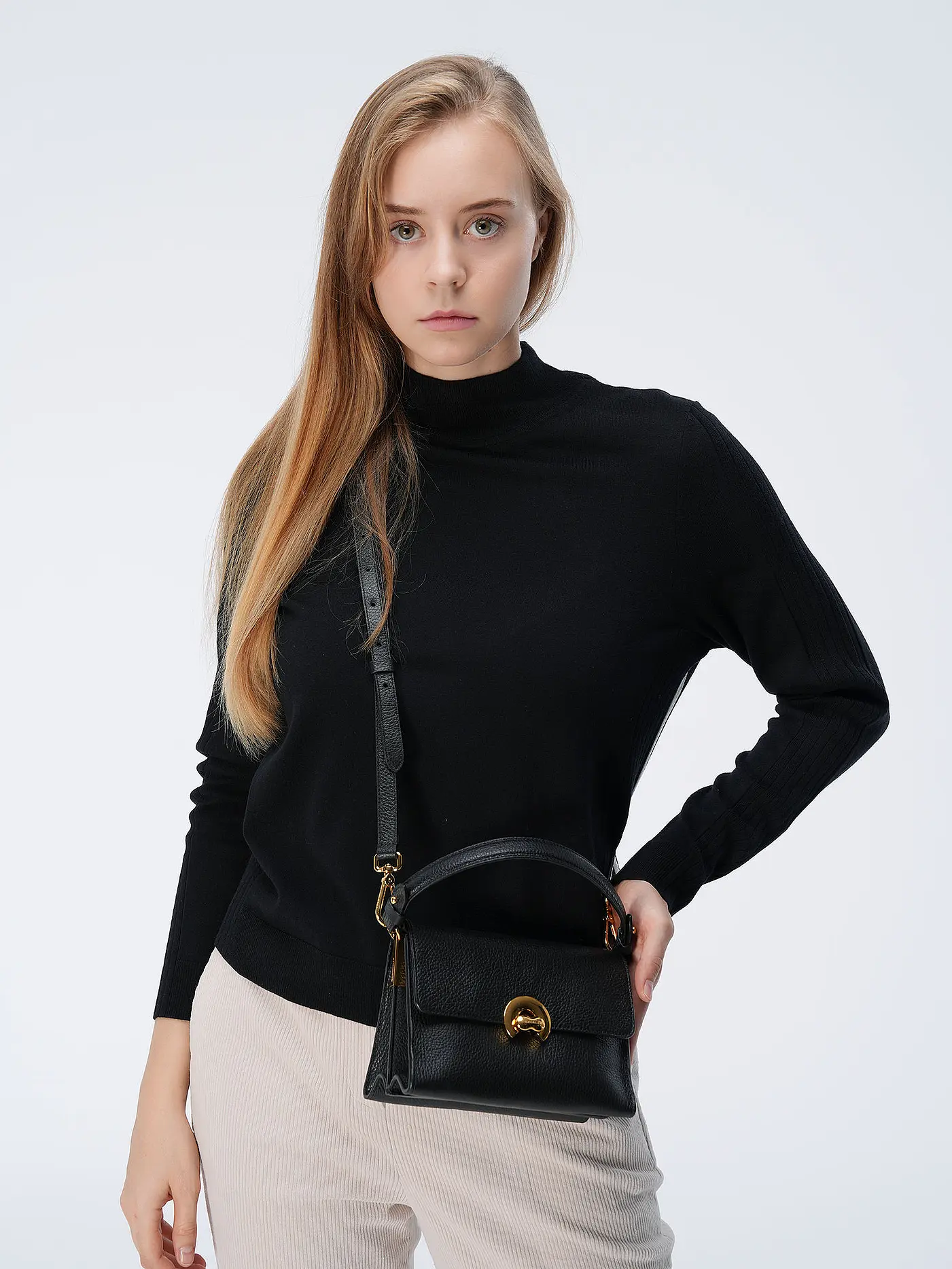 COCCINELLE | Ledertasche - Mini Bag COCCINELLEBINXIE | schwarz